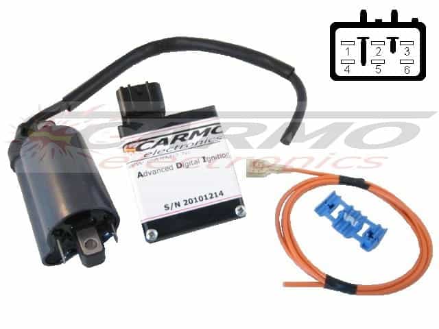 Yamaha X-Max 400 2018-2020 High Performance ECU Flash tuning + Akrapovic S-Y4SO018-HRAASS (Stage 3)